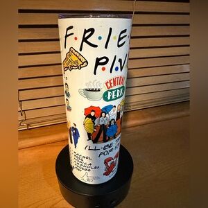 Coffee Hangout Inspired Tumbler | Cozy Sitcom Style Cup | Fan Art Drinkware